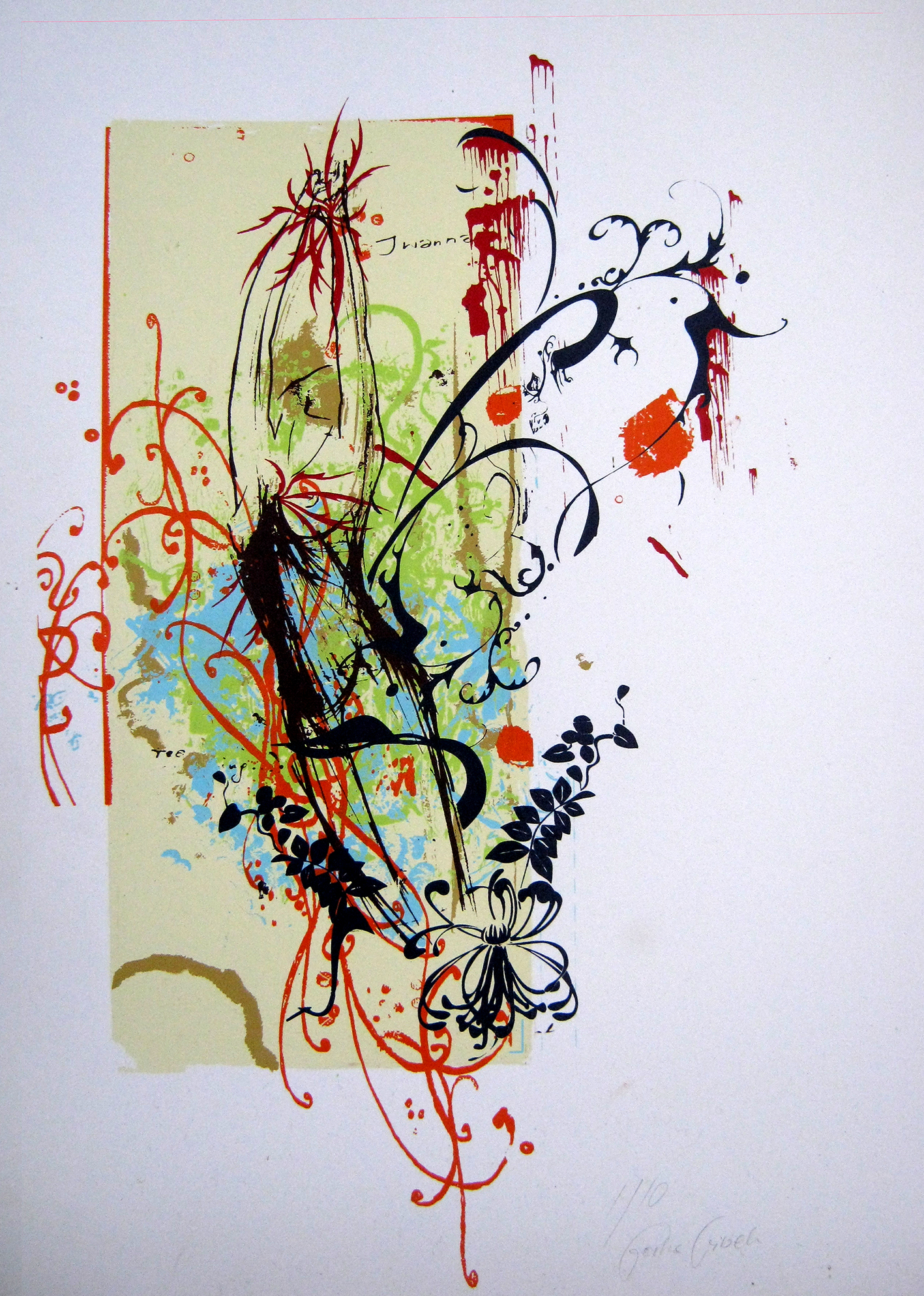 I wanna... get the f*** out of here...over to the moon.